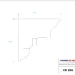 CR 206 Georgian Cornice/Coving