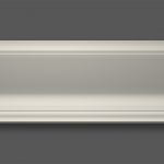 CR 211 L Art Deco Cornice/Coving