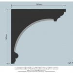 CR 186 Victorian Cornice/Coving