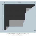 CR 186 Victorian Cornice/Coving