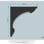 CR 186 Victorian Cornice/Coving