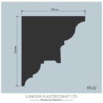 CR 222 Georgian Cornice/Coving