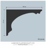 CR 226 XXL Victorian Cornice/Coving