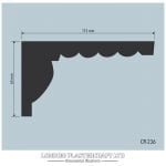 CR 226 XL Victorian Cornice/Coving