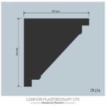 CR 276 Contemporary Cornice/Coving