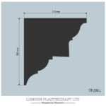 CR 290 L Georgian Cornice/Coving