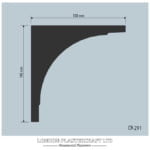 CR 291 Contemporary Cornice/Coving