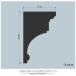 CR 295 M Georgian Cornice/Coving