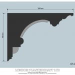CR 186 Victorian Cornice/Coving