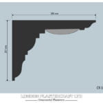 CR 355 Contemporary Cornice/Coving