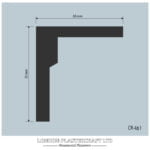 CR 465 Contemporary Cornice/Coving