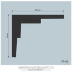 CR 465 Contemporary Cornice/Coving
