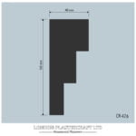 CR 476 Art Deco Cornice/Coving