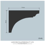 CR 483 Contemporary Cornice/Coving