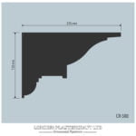 CR 500 Contemporary Cornice/Coving