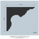 CR 186 Victorian Cornice/Coving