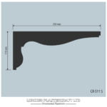 CR 511 S Contemporary Cornice/Coving