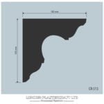 CR 513 Contemporary Cornice/Coving