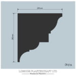 CR 516 Contemporary Cornice/Coving