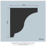 CR 525 L Georgian Cornice/Coving