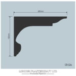 CR 526 Contemporary Cornice/Coving