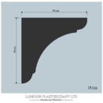 CR 536 Contemporary Cornice/Coving