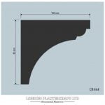 CR 444 Art Deco Cornice/Coving