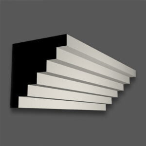 CR 274 L (50mm Step) Contemporary Cornice/Coving