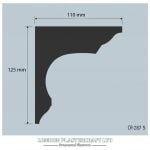 CR 287 S Contemporary Cornice/Coving