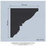 CR 210 XL Georgian Cornice/Coving