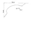 CR 224 Extra Small Cornice/Coving